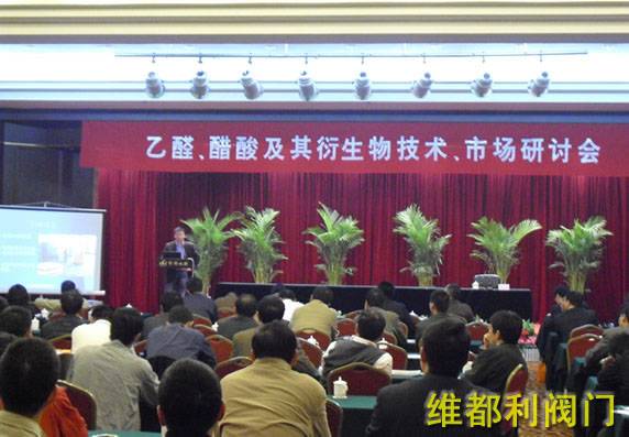 维都利阀门参加2009醋酸醋酐技术市场研讨会