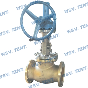 NAB C95800 globe valve-C95800, C95500, C83600, C63200-API, ASME, EN, ISO, JIS, DIN, BS, GB