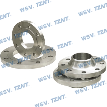 Titanium/Nickel/Zirconium flange--